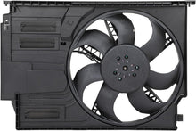 Radiator Cooling Fan Assembly Compatible with Mini Cooper 2014-2019 | FA71642, 17427617609, 17428645861, 17428596240 - KUDUPARTS
