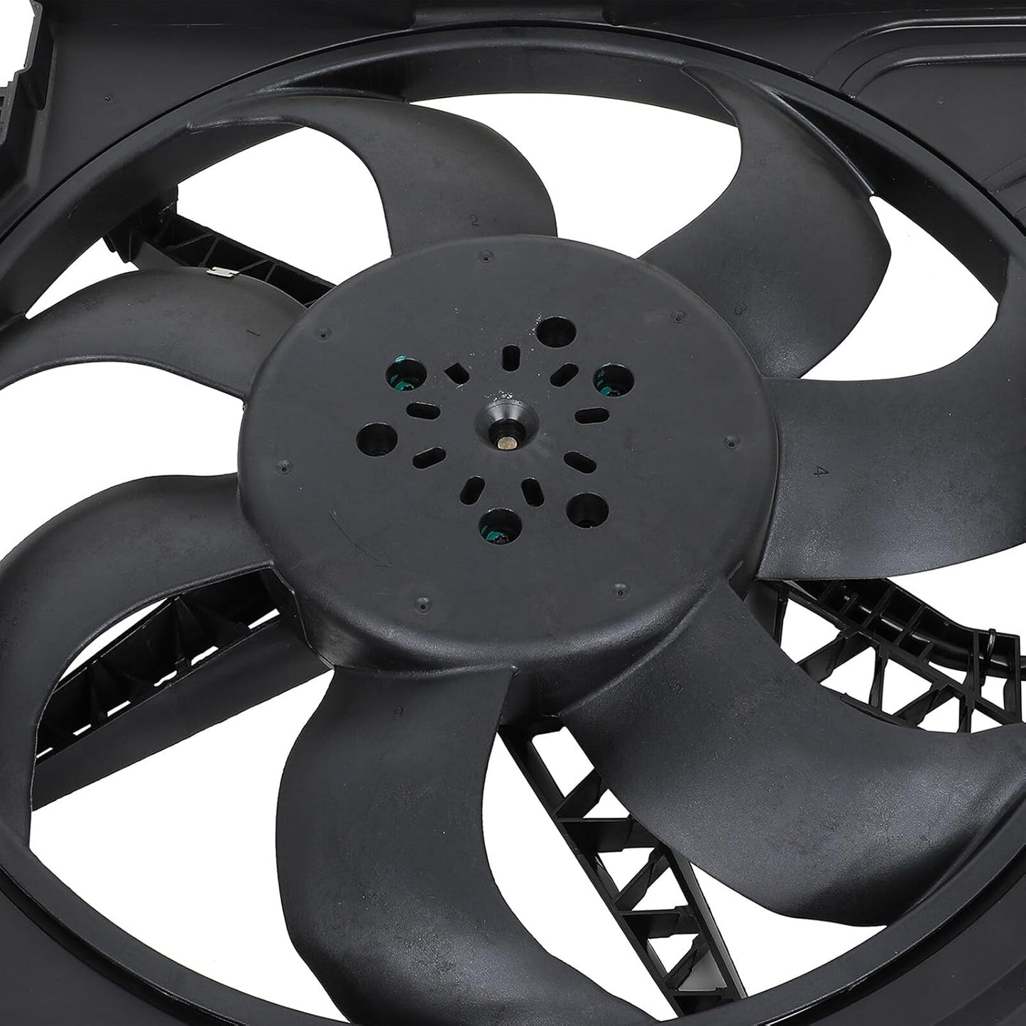 Radiator Cooling Fan Assembly Compatible with Mini Cooper 2014-2019 | FA71642, 17427617609, 17428645861, 17428596240