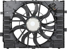 Radiator Cooling Fan Assembly Compatible with 2012-2017 Touareg | Replaces SK621F03, 7P0121203H, 7P0121203C, 7P0121203E, 7P0121203K - KUDUPARTS