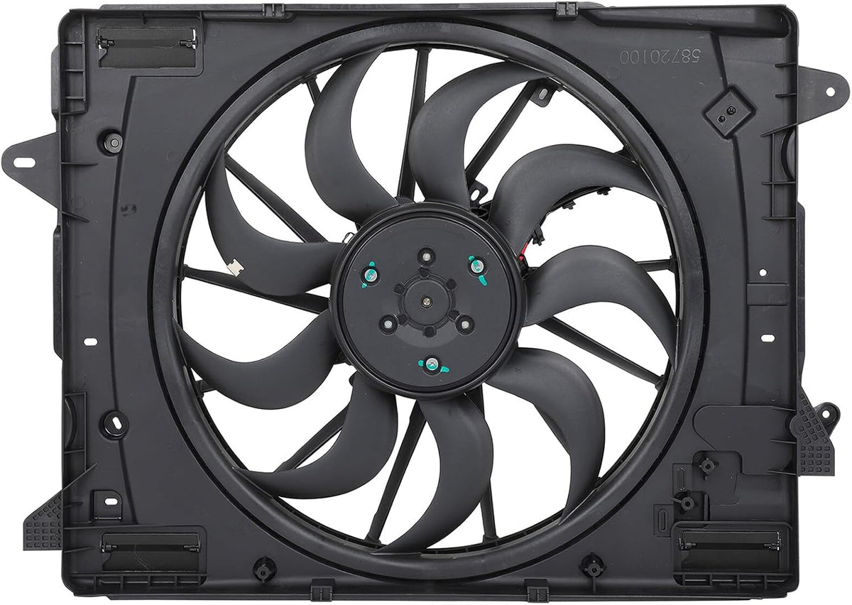 Radiator Cooling Fan Assembly Compatible with 2020 Ford Escape – Replaces 624730, LX618C607-BC, LX6Z8C607-A, LX6Z8C607-B - KUDUPARTS