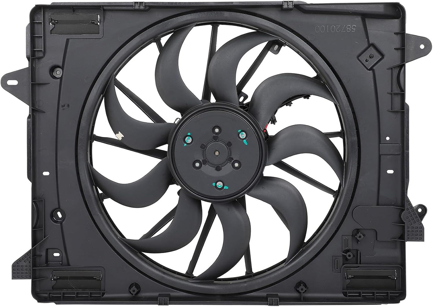 Radiator Cooling Fan Assembly Compatible with 2020 Ford Escape – Replaces 624730, LX618C607-BC, LX6Z8C607-A, LX6Z8C607-B