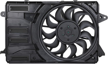 Radiator Cooling Fan Assembly Compatible with 2018-2019 Buick Lacrosse, 2016-2020 Chevrolet Malibu – 624090, 84297662
