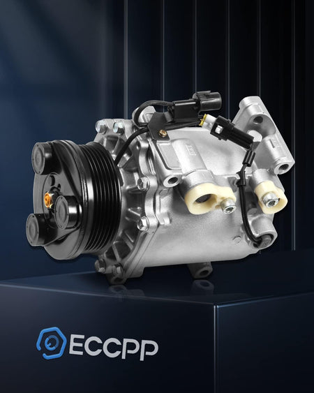 Air Conditioning Compressor 2.4L – Compatible with 2001-2005 Dodge Stratus & Mitsubishi Eclipse - KUDUPARTS