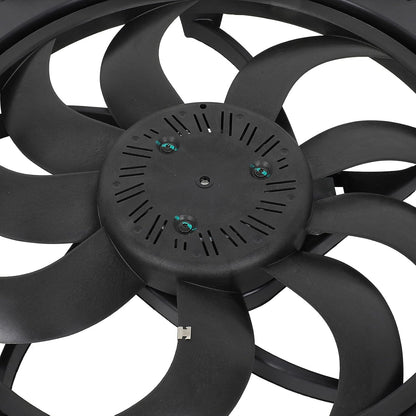 Radiator Cooling Fan Assembly Compatible with 2014-2016 BMW 228i, 2015-2016 228i xDrive, 2014-2018 320i – Replaces 6010278, 17428641963, 17427640508 (300W)