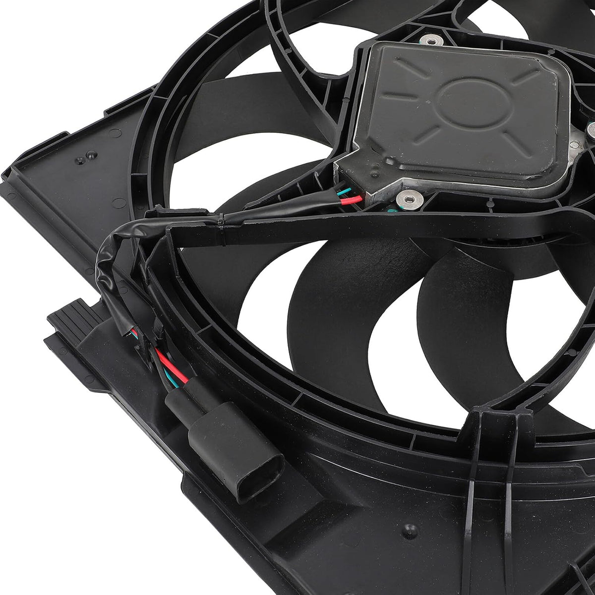 Radiator Cooling Fan Assembly Compatible with 2014-2016 BMW 228i, 2015-2016 228i xDrive, 2014-2018 320i – Replaces 6010278, 17428641963, 17427640508 (300W) - KUDUPARTS
