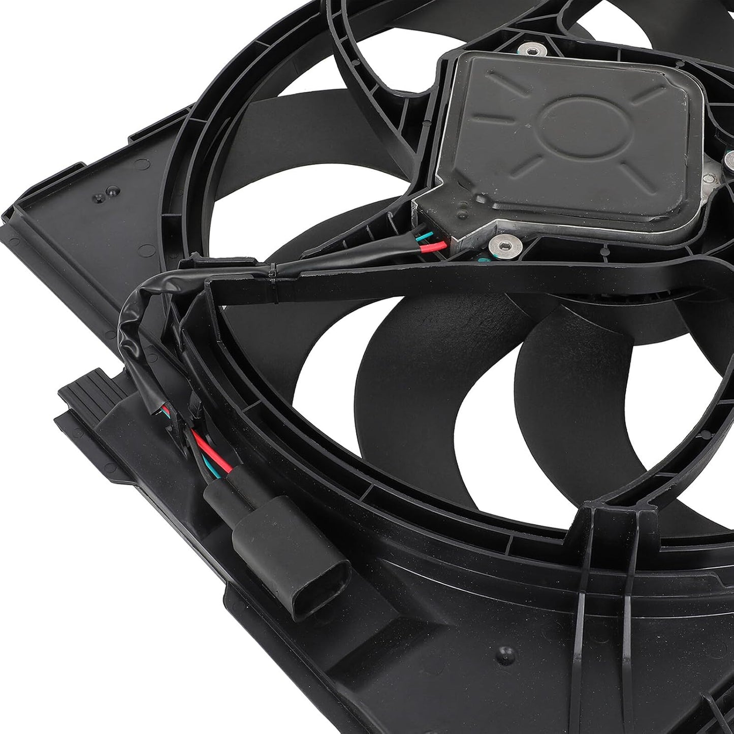 Radiator Cooling Fan Assembly Compatible with 2014-2016 BMW 228i, 2015-2016 228i xDrive, 2014-2018 320i – Replaces 6010278, 17428641963, 17427640508 (300W)