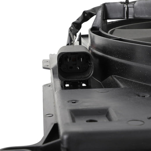 Radiator Cooling Fan Assembly Compatible with 2014-2016 BMW 228i, 2015-2016 228i xDrive, 2014-2018 320i – Replaces 6010278, 17428641963, 17427640508 (300W) - KUDUPARTS