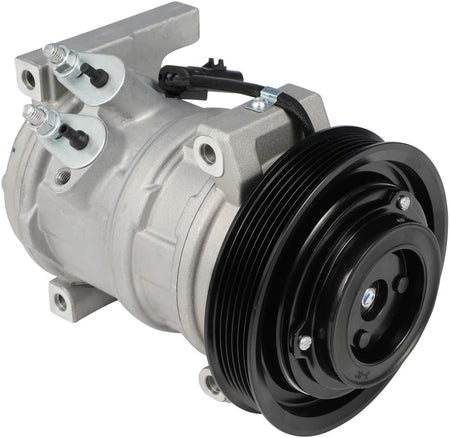 AC Compressor with Clutch – Fits Jeep Wrangler TJ 2.4L L4 2003–2006 - KUDUPARTS