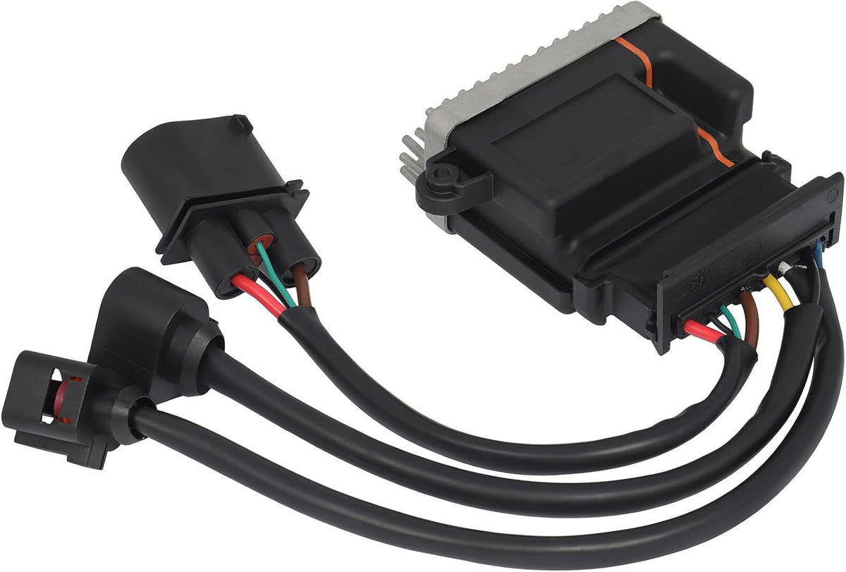 Radiator Cooling Fan Relay Control Module Compatible with Audi A4 2006-2016, A5 2009-2016, A6 2016, A7 2013-2016, Q3 2009-2016, Q5 2009-2016 - KUDUPARTS