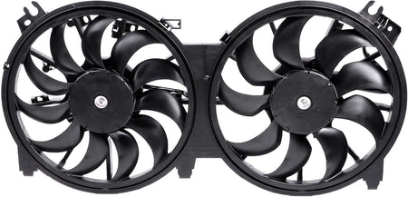 620-453 Cooling Fan + 2988 Radiator + 3639 Condenser Kit Compatible with Nissan Altima 2007-2013 - KUDUPARTS
