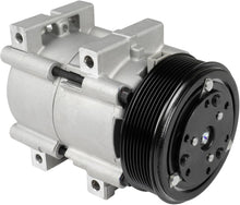 AC Compressor with Clutch – Compatible with Ford F-250, F-350, F-450, F-550 Super Duty 7.3L (1999-2003) – Rapid Cooling - KUDUPARTS