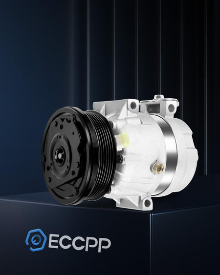 Air Conditioning Compressor with Clutch, Compatible with Buick Century (1996-2005), Chevrolet Impala, Lumina, Malibu, Monte Carlo, and Oldsmobile Cutlass - KUDUPARTS