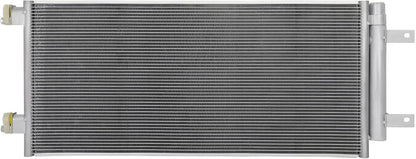 2017-2019 Chevrolet Cruze 1.4L Radiator Cooling Fan Assembly Replacement (Condenser 30033, 624140, 39013323, GM3115303)