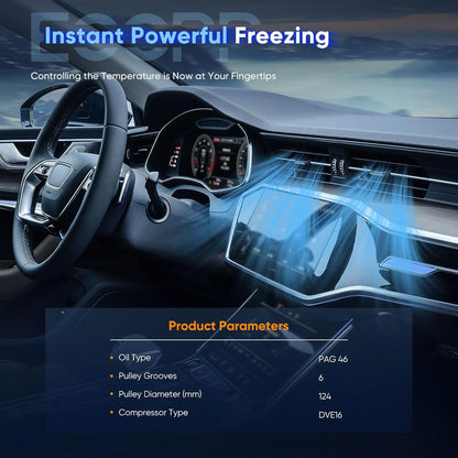 2016-2017 Hyundai Tucson 1.6L A/C Compressor with Clutch
