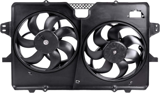 621-038 Cooling Fan + 3675 Condenser Combo for 2008-2012 Ford Escape, 2008-2011 Mazda Tribute & Mercury Mariner - KUDUPARTS
