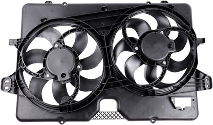 621-038 Cooling Fan + 3675 Condenser Combo for 2008-2012 Ford Escape, 2008-2011 Mazda Tribute & Mercury Mariner