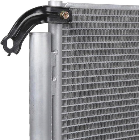 AC Condenser Compatible with 2014-2018 Jeep Cherokee Latitude/Sport/Limited/Trailhawk 4-Door – Radiator Cooling Fan Assembly, Replacement 4361, 52014775AB, CH3030251 - KUDUPARTS