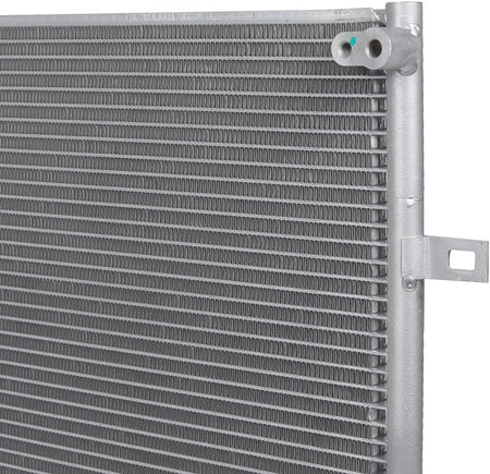 AC Condenser Compatible with 2014-2018 Jeep Cherokee Latitude/Sport/Limited/Trailhawk 4-Door – Radiator Cooling Fan Assembly, Replacement 4361, 52014775AB, CH3030251 - KUDUPARTS