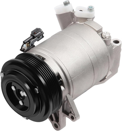 AC Compressor with Clutch | Compatible with Nissan Altima 2002-2006 & Maxima 2004-2008 | 3.5L DKS17D