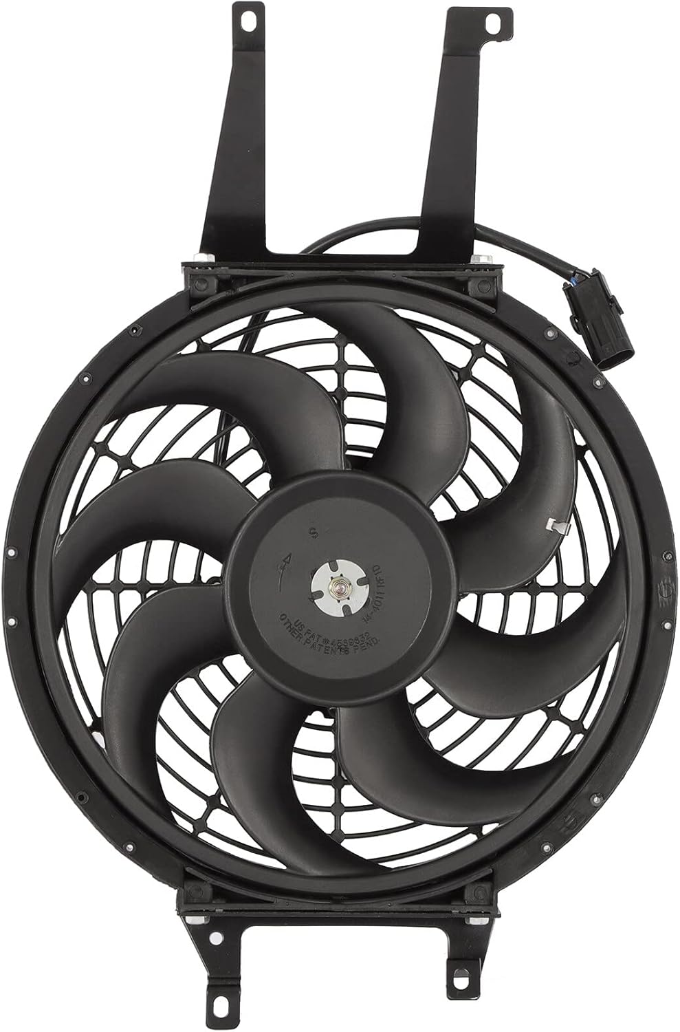 Radiator Cooling Fan Assembly Compatible with 1999-2000 Cadillac Escalade, 1992-1994 & 1988-1999 Chevrolet Blazer, 1992-1999 Chevrolet C1500 (Replaces 158686)