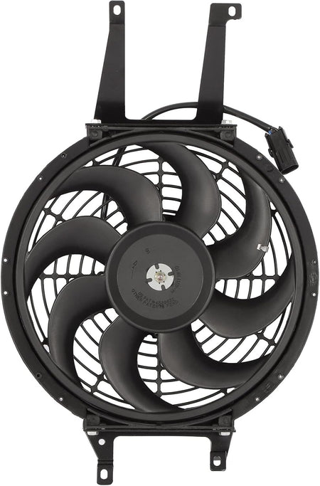 Radiator Cooling Fan Assembly Compatible with 1999-2000 Cadillac Escalade, 1992-1994 & 1988-1999 Chevrolet Blazer, 1992-1999 Chevrolet C1500 (Replaces 158686) - KUDUPARTS