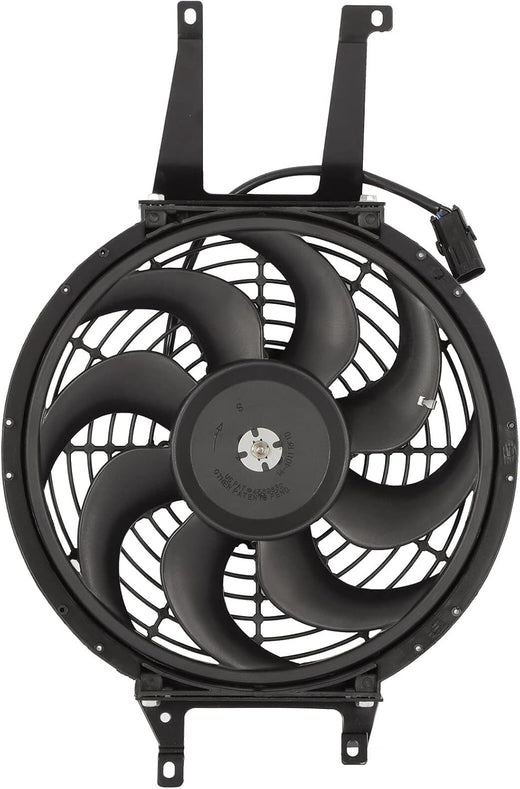 Radiator Cooling Fan Assembly Compatible with 1999-2000 Cadillac Escalade, 1992-1994 & 1988-1999 Chevrolet Blazer, 1992-1999 Chevrolet C1500 (Replaces 158686) - KUDUPARTS