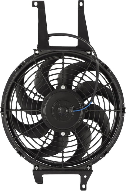 Radiator Cooling Fan Assembly Compatible with 1999-2000 Cadillac Escalade, 1992-1994 & 1988-1999 Chevrolet Blazer, 1992-1999 Chevrolet C1500 (Replaces 158686)