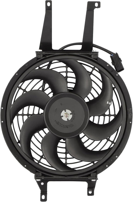 Radiator Cooling Fan Assembly Compatible with 1999-2000 Cadillac Escalade, 1992-1994 & 1988-1999 Chevrolet Blazer, 1992-1999 Chevrolet C1500 (Replaces 158686) - KUDUPARTS