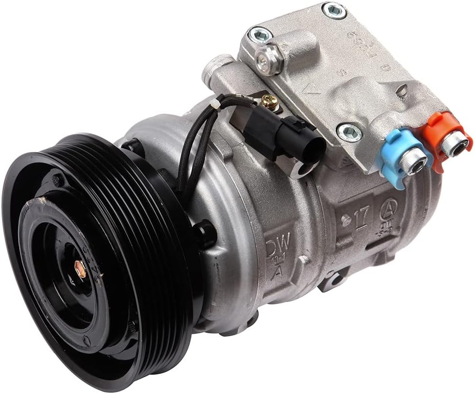 AC Compressor with Clutch – Fits Kia Rondo 2.4L 2010-2012, Fast Cooling, 6 Grooves