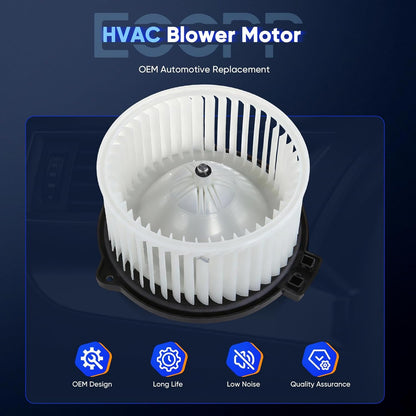 HVAC Heater Blower Motor with Fan Cage for 1996-2002 Toyota 4Runner | OE Replacement 700061, TO3126108, 87103-35022, 3010097, 35364, 44-1336, PM3903