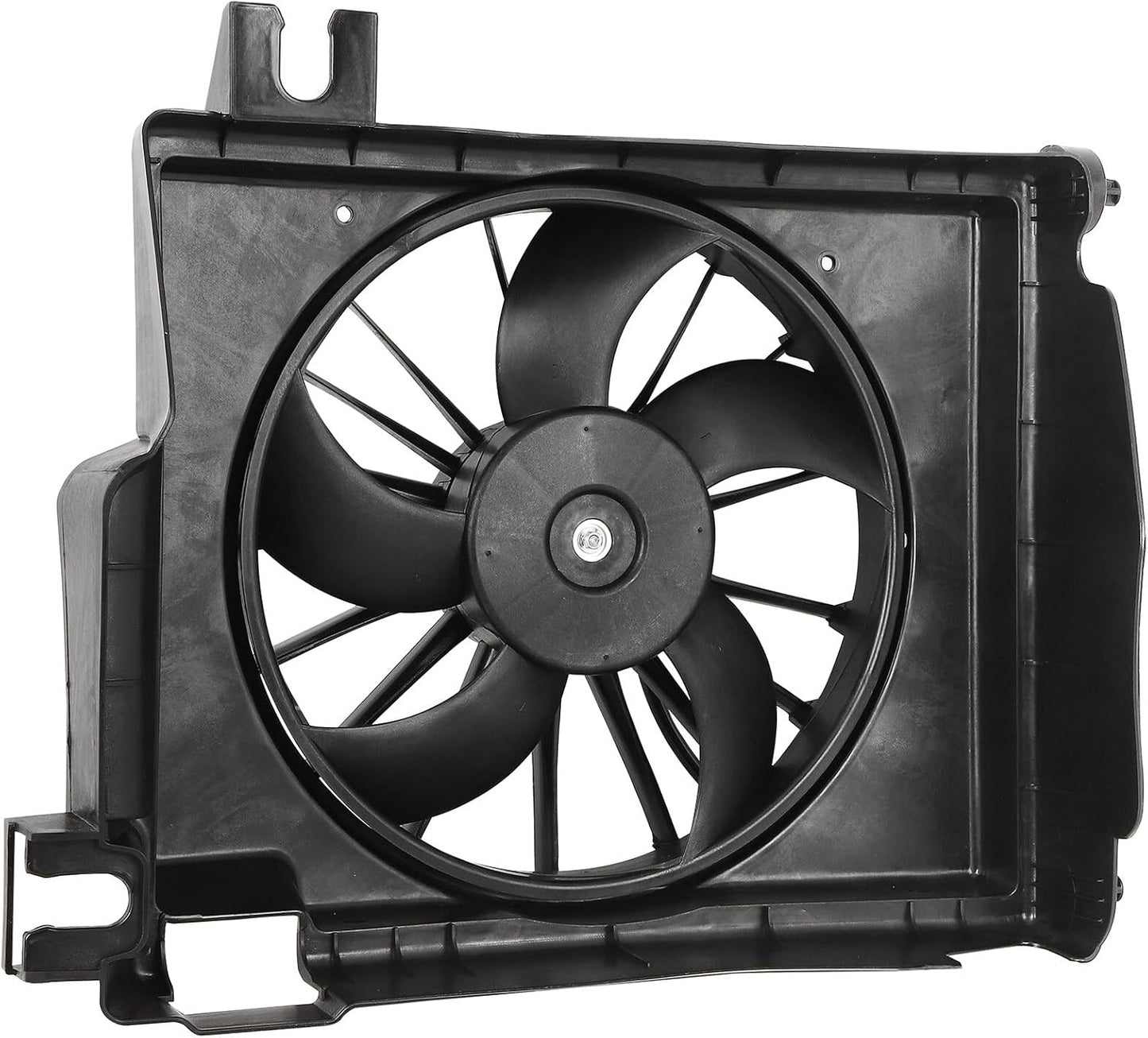620-035 610730 AC Condenser Fan Compatible with Dodge Ram 1500 2002-2008 (3.7L, 3.9L, 4.7L, 5.7L, 5.9L, 8.3L)