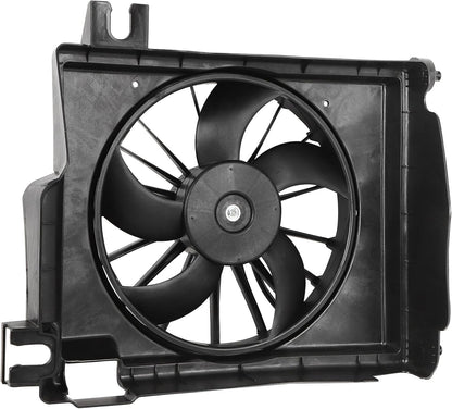 620-035 610730 AC Condenser Fan Compatible with Dodge Ram 1500 2002-2008 (3.7L, 3.9L, 4.7L, 5.7L, 5.9L, 8.3L)