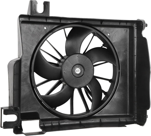 620-035 610730 AC Condenser Fan Compatible with Dodge Ram 1500 2002-2008 (3.7L, 3.9L, 4.7L, 5.7L, 5.9L, 8.3L) - KUDUPARTS