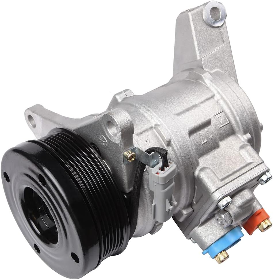 AC Compressor with Clutch for Chrysler Grand Voyager, Town & Country, Dodge Grand Caravan, Plymouth Grand Voyager 3.3L 3.8L 1996-2000