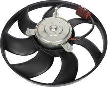 Radiator Cooling Fan Assembly Compatible with 2006-2013 Audi A3, 2009-2015 A3 Quattro, 2005-2010 TT Quattro - Replaces 34155006000, 621460, FA70776, 1K0121205AB, 1K0121205AB9B9 - KUDUPARTS