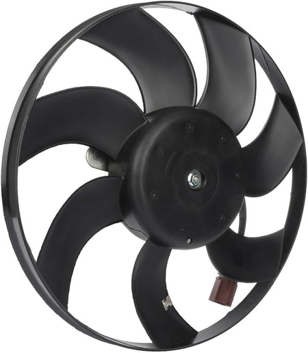 Radiator Cooling Fan Assembly Compatible with 2006-2013 Audi A3, 2009-2015 A3 Quattro, 2005-2010 TT Quattro - Replaces 34155006000, 621460, FA70776, 1K0121205AB, 1K0121205AB9B9 - KUDUPARTS