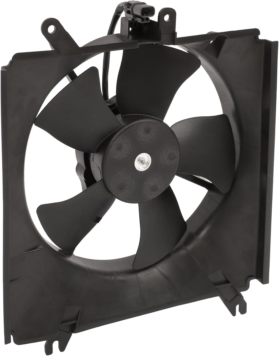 Radiator Cooling Fan Assembly Compatible with 2003-2005 Kia Rio (601160) - KUDUPARTS