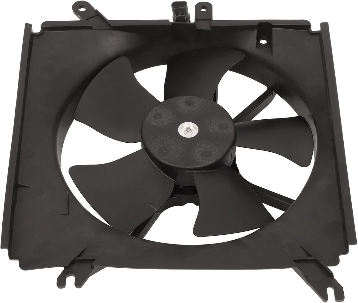 Radiator Cooling Fan Assembly Compatible with 2003-2005 Kia Rio (601160) - KUDUPARTS