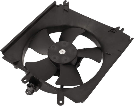 Radiator Cooling Fan Assembly Compatible with 2003-2005 Kia Rio (601160) - KUDUPARTS
