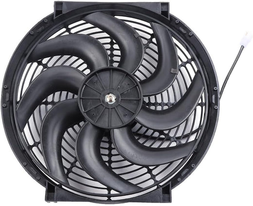 14-Inch Universal Radiator Cooling Fan Assembly – Easy Installation - KUDUPARTS