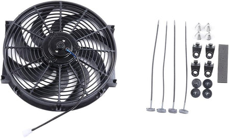 14-Inch Universal Radiator Cooling Fan Assembly – Easy Installation - KUDUPARTS