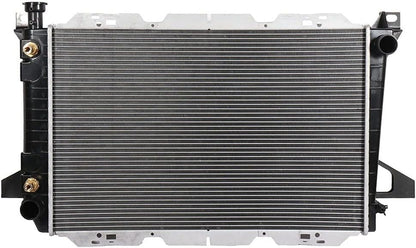 1451 Radiator Compatible with Ford Bronco 5.0L 1986-1994, F-150 3.8L/4.9L/5.0L/5.8L 1985-1996