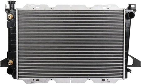 1451 Radiator Compatible with Ford Bronco 5.0L 1986-1994, F-150 3.8L/4.9L/5.0L/5.8L 1985-1996 - KUDUPARTS