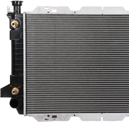 1451 Radiator Compatible with Ford Bronco 5.0L 1986-1994, F-150 3.8L/4.9L/5.0L/5.8L 1985-1996 - KUDUPARTS