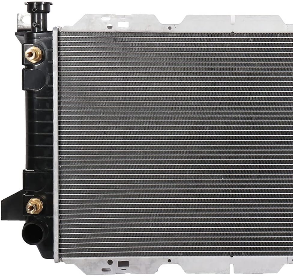 1451 Radiator Compatible with Ford Bronco 5.0L 1986-1994, F-150 3.8L/4.9L/5.0L/5.8L 1985-1996 - KUDUPARTS