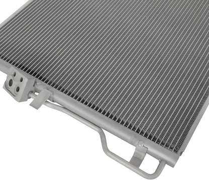AC Condenser Compatible with 2020-2022 Kia Sportage & 2019-2021 Hyundai Tucson, Radiator Cooling Fan Assembly, Replacement 30141, 97606D3820