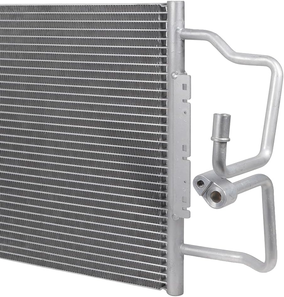 AC Condenser Compatible with 2014-2016 Chevrolet Impala Limited & 2006-2013 Impala – Radiator Cooling Fan Assembly, Replacement 3474, 23287351, 89018842, GM3030268 - KUDUPARTS