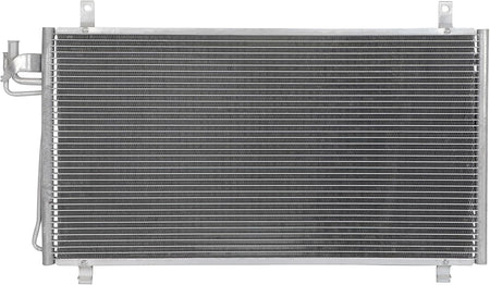 AC Condenser Compatible with 2003-2007 Infiniti G35 Base Coupe 2-Door & Sedan 4-Door – Radiator Cooling Fan Assembly, Replacement 92100AL570, 4704 - KUDUPARTS