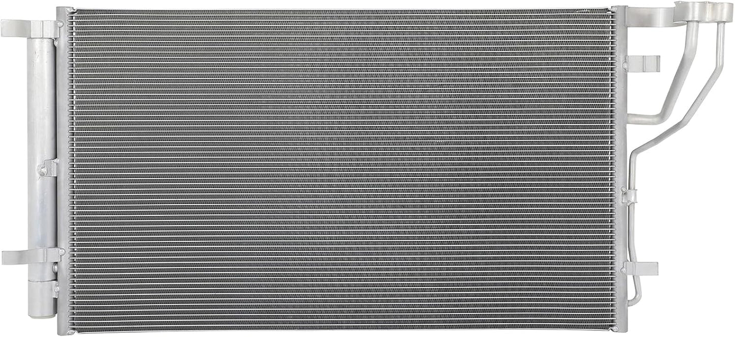 AC Condenser Compatible with 2019-2020 Kia Optima – Radiator Cooling Fan Assembly, Replacement 30139, 3794, 3794C, CN 3794PFXC, CN3794PFXC, 7-3794, 40329, 23305638, GM3030285, V40620038