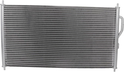 AC Condenser Compatible with 1994-2001 Acura Integra & 1997-2001 Honda CR-V | Radiator Cooling Fan Assembly | Replacement 4801, 80110ST7A21, 80110S10003, 80110ST7003, 80110SP7A21